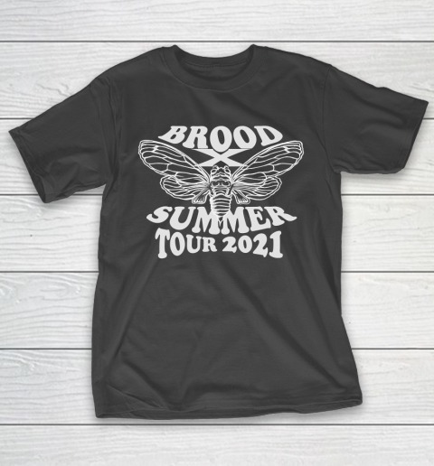 Cicada 2021 Funny tshirt Moonlight Brood X Summer Tour 2021 T-Shirt