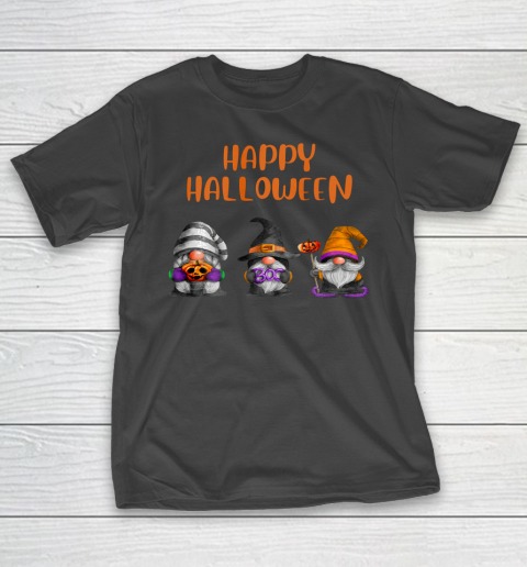 Happy Halloween Cute Gnomes Gnome Gnomies Autumn Fall Shirt
