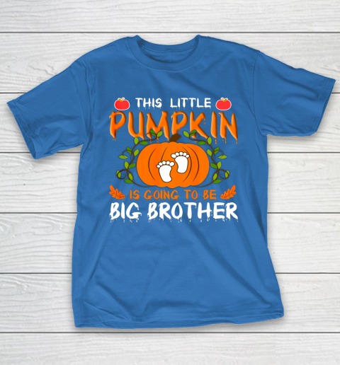 This Little Pumpkin Is Going To Be Big Brother Halloween T-Shirt