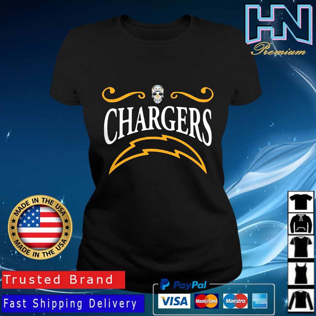 Skull Los Angeles Chargers Football Shirt, hoodie, sweater, long sleeve and  tank top