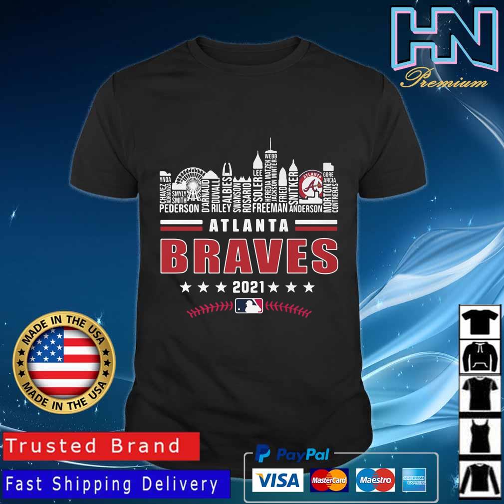 Atlanta Braves Roster Names World Series Champions 2021 Shirt, hoodie,  sweater, long sleeve and tank top