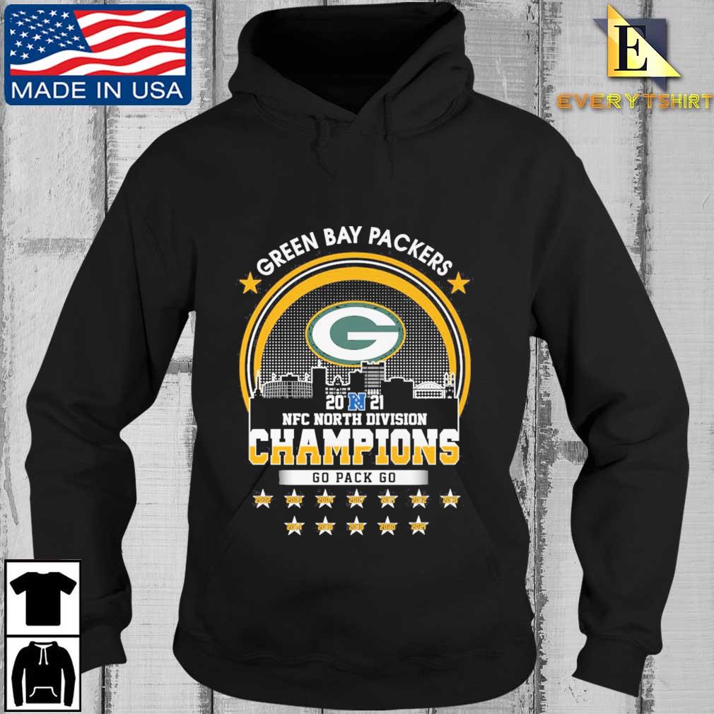 Green bay packers football team 2022 nfc north division champions shirt,  hoodie, sweater, long sleeve and tank top