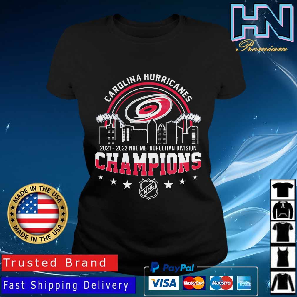 Carolina Hurricanes 2021 2022 Metropolitan Division Champions logo