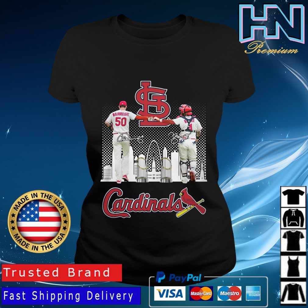 St Louis Cardinals Yadier Molina, Adam Wainwright Waino Yadi '22 Signatures  Shirt, hoodie, sweater, long sleeve and tank top