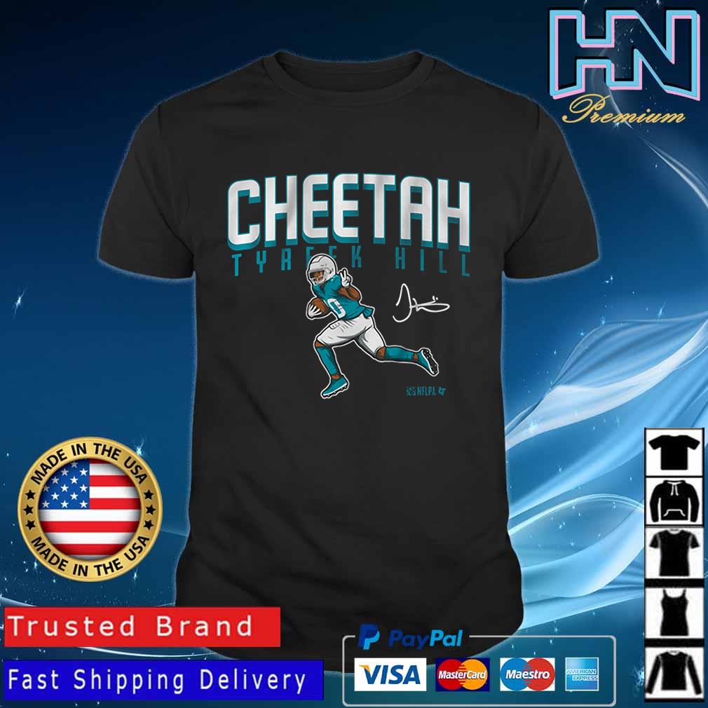 Miami Dolphins Tyreek Hill South Florida Cheetah signature shirt, hoodie,  sweater, long sleeve and tank top