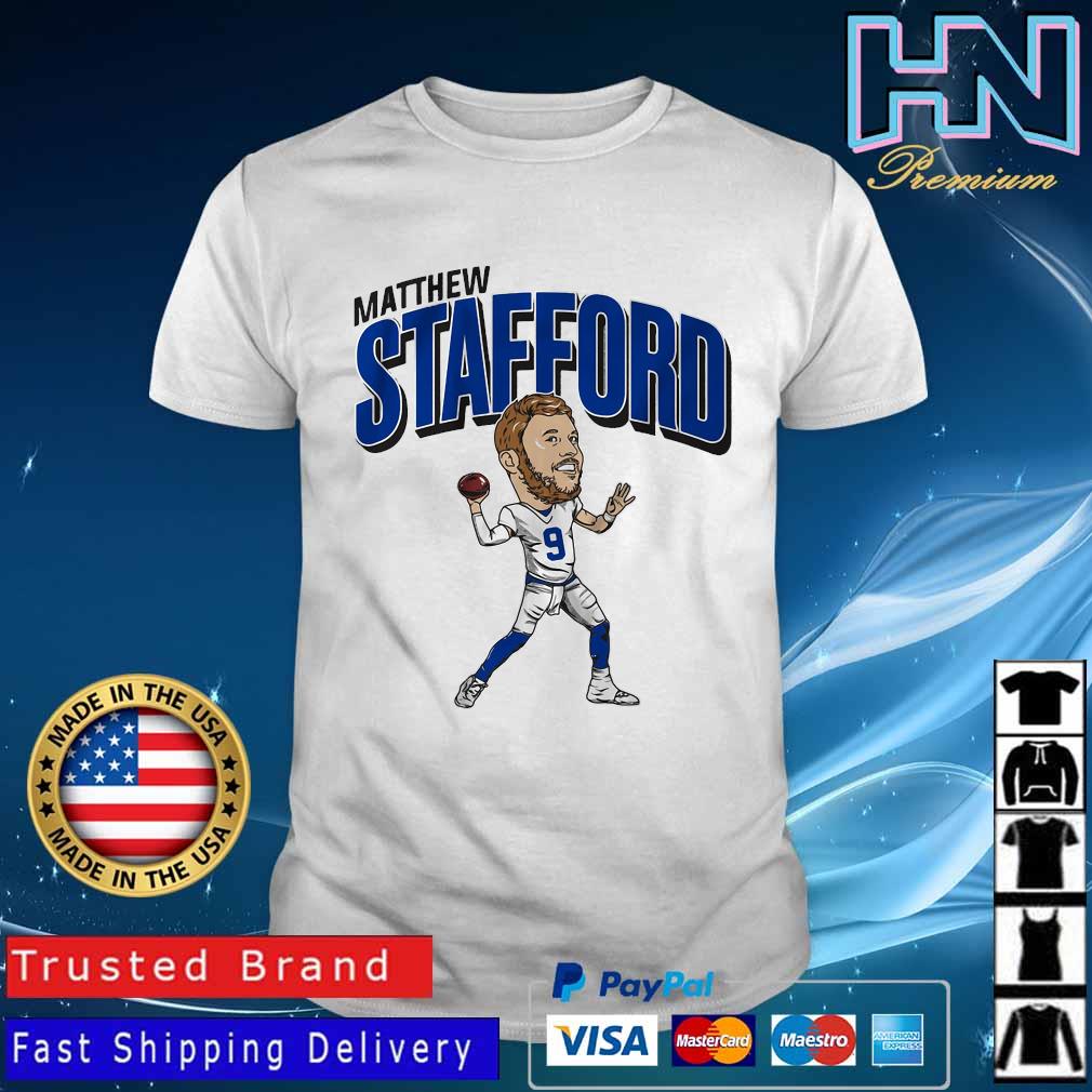 Matthew stafford caricature shirt, hoodie, sweater, long sleeve